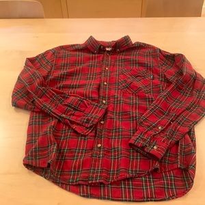 Woolrich flannel button down shirt